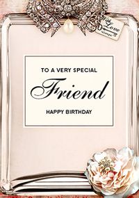 Tap to view Love Labels Birthday Card - Friend