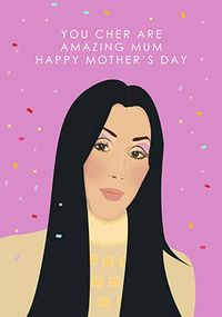 Tap to view You Cher Are Amazing Mum Mother's Day Card