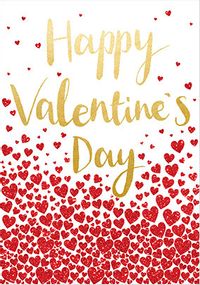 Tap to view Happy Valentine's Day Confetti Hearts Card