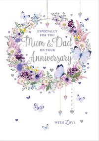 Tap to view Mum & Dad on your Anniversary Card