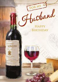 Tap to view For My Husband Happy Birthday Card