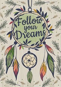 Tap to view Follow Your Dreams Good Luck Card