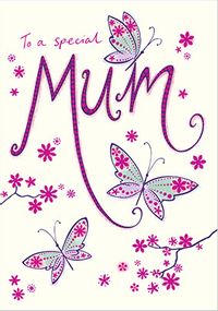 Tap to view Special Mum Butterfly Card