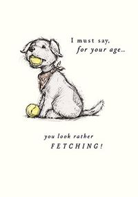 Tap to view Fetching for Your Age Birthday Card