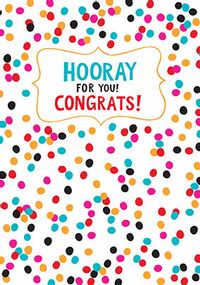 Tap to view Hooray for You Congratulations Card