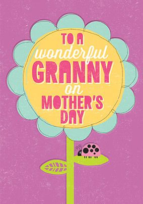 Nanny Grandma Mother S Day Cards Funky Pigeon