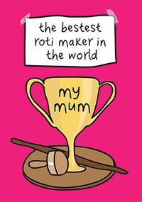 Tap to view Best Roti Maker Birthday Card