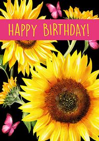 Tap to view Birthday Sunflowers Card