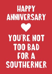 Tap to view Southerner Anniversary Card