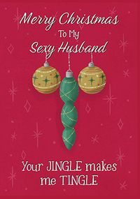 Tap to view Husband Jingle Tingle Christmas Card