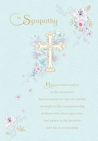 Tap to view Religious Sympathy Card