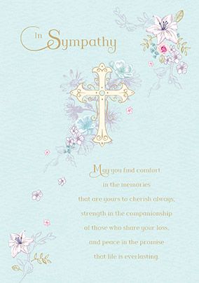 Religious Sympathy Card | Funky Pigeon