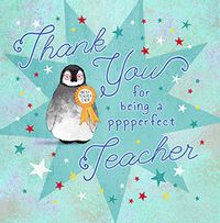 Tap to view Perfect Teacher Thank You Card