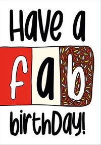Tap to view Fab Birthday Card