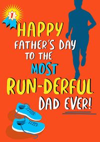 Tap to view Run-derful Dad on Father's Day Card