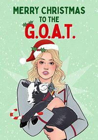 Tap to view Happy Christmas Goat Card