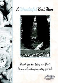Tap to view Wonderful Best Man Wedding Thank You Card