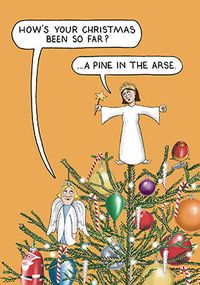Tap to view Santa & Co Pine In The Arse Christmas Card