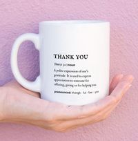 Tap to view Thank You Definition Mug