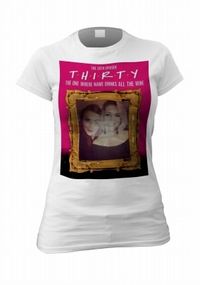 Tap to view T.H.I.R.T.Y Women's Photo Birthday T-Shirt