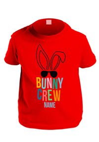 Tap to view Bunny Crew Boys Personalised Kids T-Shirt