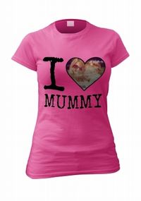 Tap to view I Love Mummy Personalised Photo T-Shirt