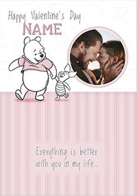 Tap to view Winnie The Pooh Photo Valentines Card
