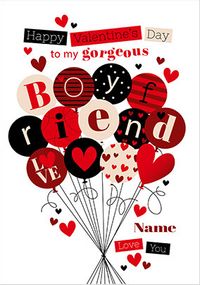 Tap to view Gorgeous Boyfriend Personalised Giant Valentine's Card