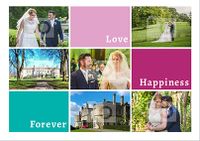 Tap to view Essentials - Wedding Card Multi Photo Upload Landscape