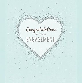 Congratulations on Your Engagement Personalised Card | Funky Pigeon